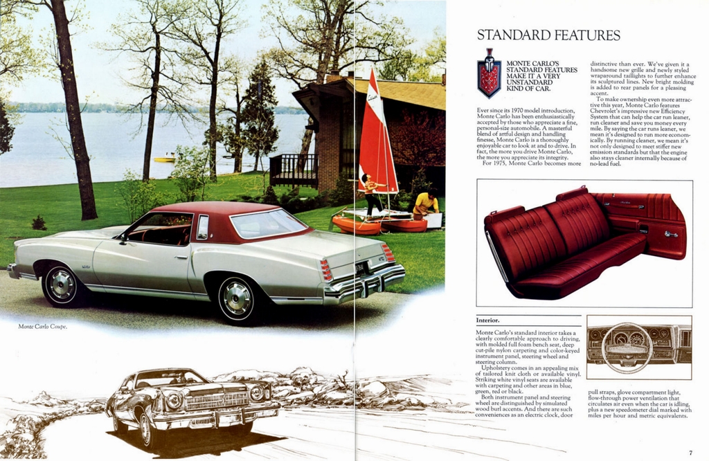 1975 Chevrolet Monte Carlo Brochure Page 6